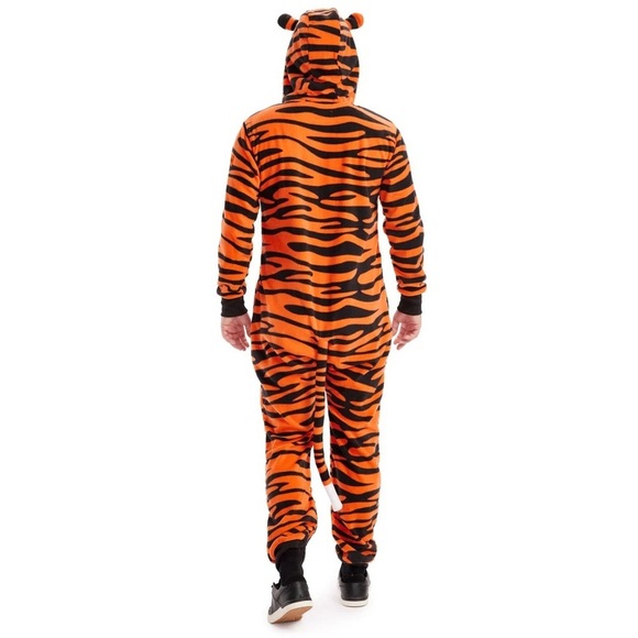 Tipsy Elves MEN'S TIGER HALLOWEEN COSTUME/COSPLAY ONESIE | NEW/NWT!!🐅🐯🐅🐯🐅🐯 - Picture 4 of 9